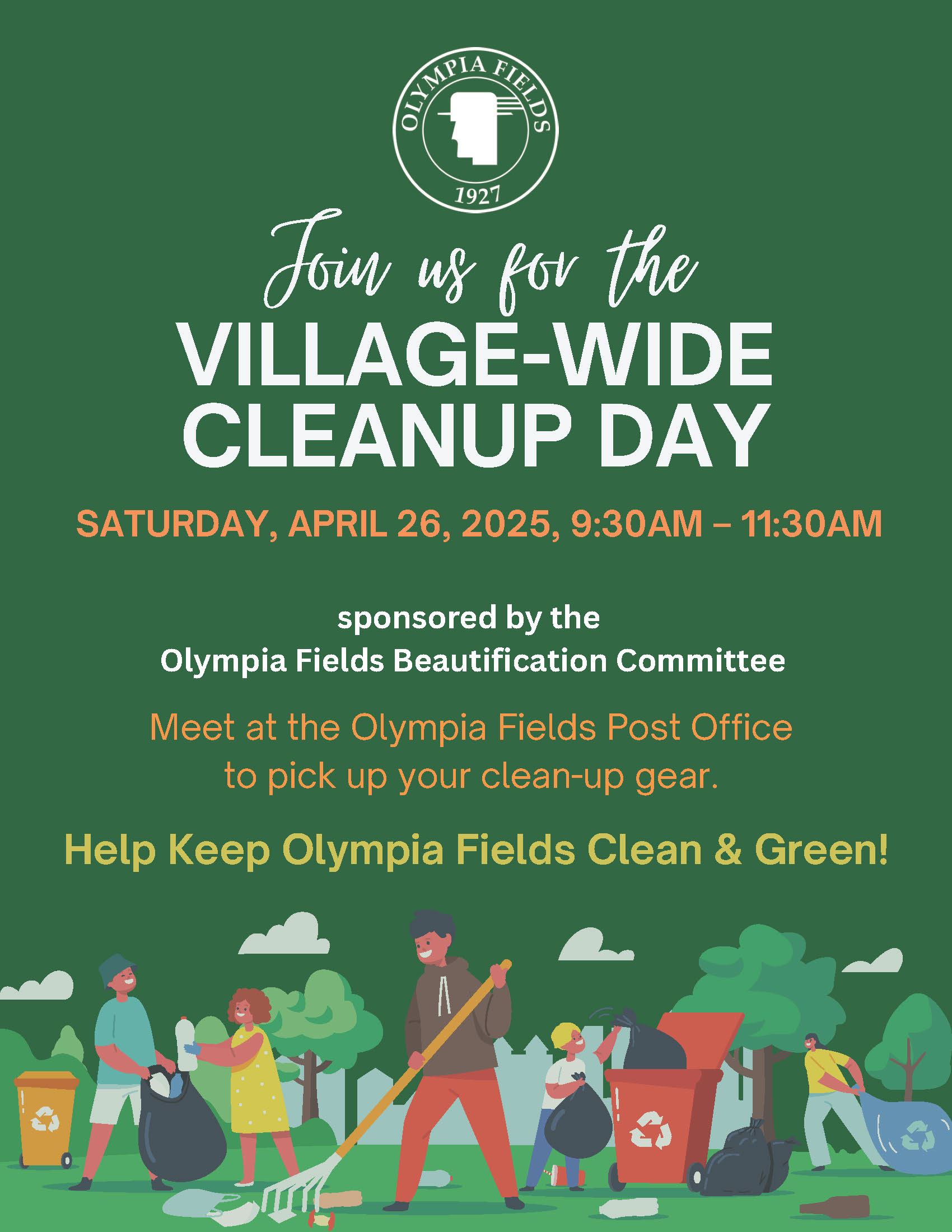 Clean Up Day Flyer