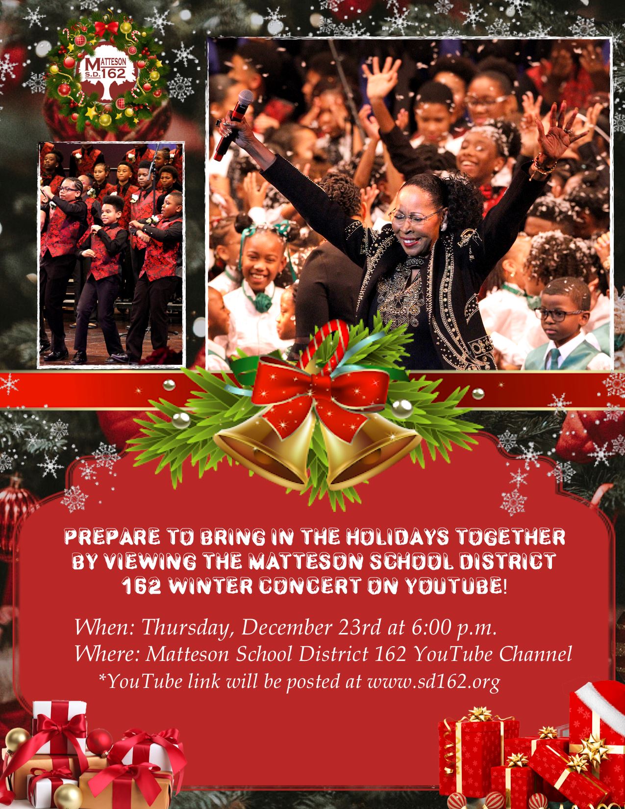 162 Winter Concert Flyer