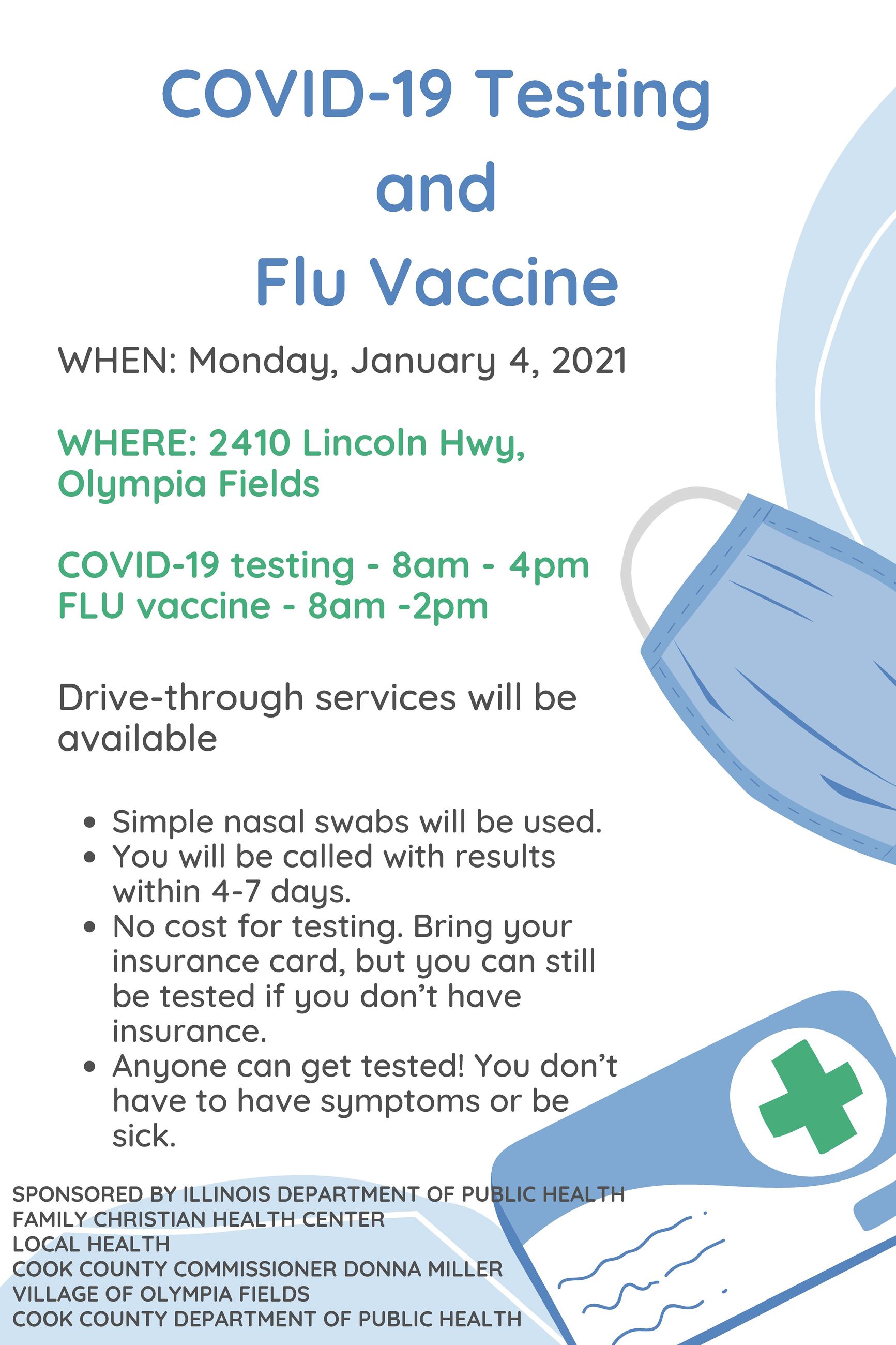 COVID 19 testing and Flu Vaccine_Jan42021